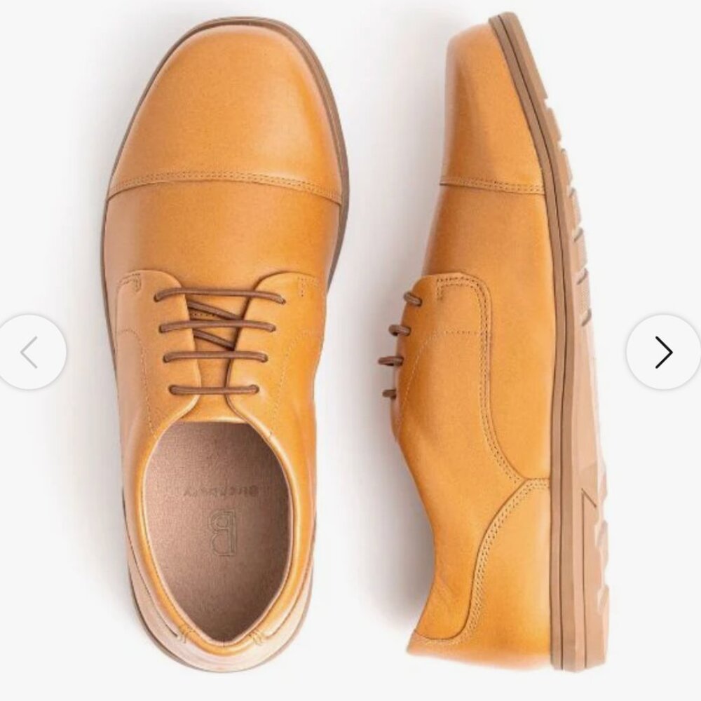 Birchbury Men's Barefoot Dress Shoe